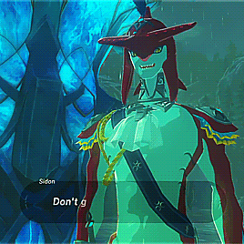 a gif from zelda saying don't give up